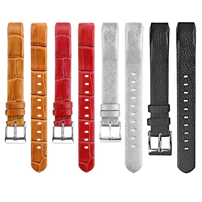1Pcs Leather Watch Band Bracelet Wrist Strap Replacement for Fitbit Alta Smart Wristband Wrist Bracelet Strap High Quality Bands - ebowsos