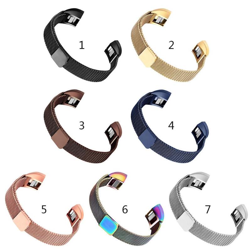 1Pcs Milanese Loop Stainless Steel Watch Strap Band for Fitbit Alta/Alta HR Replacement Wrist Band Strap Bracelet High Quality - ebowsos