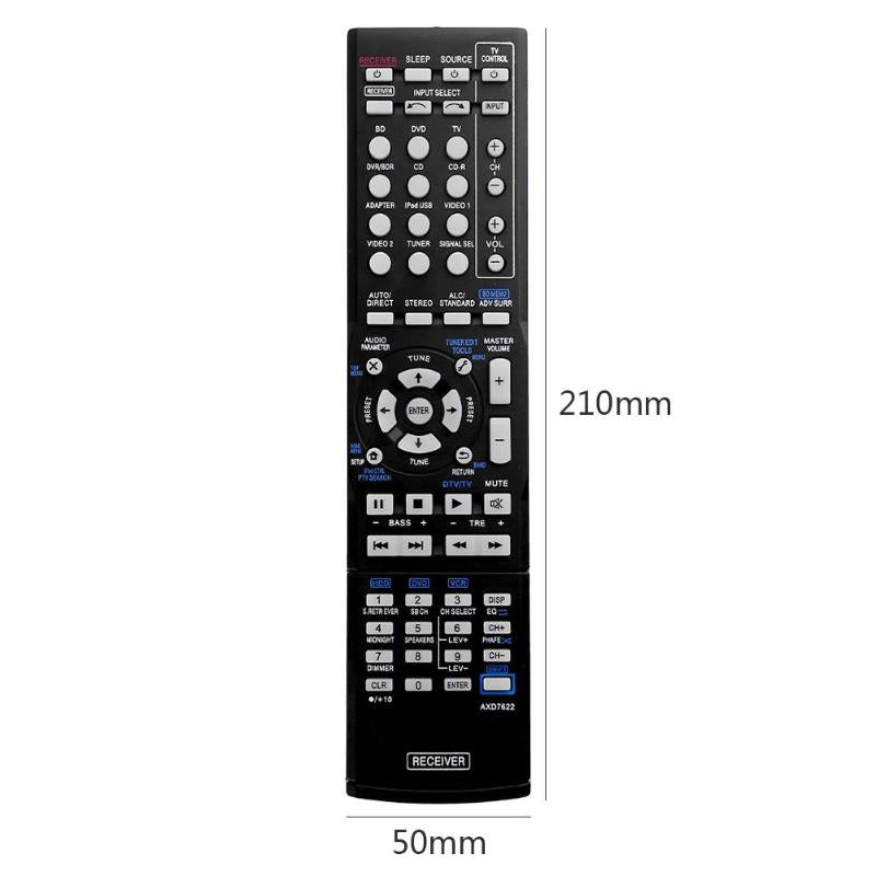 1Pcs Plastic Replacement AXD7622 TV Remote Controller for Pioneer VSX-521 AXD7660 VSX-422-K AXD7662 Multi Media Devices Hot Sale - ebowsos