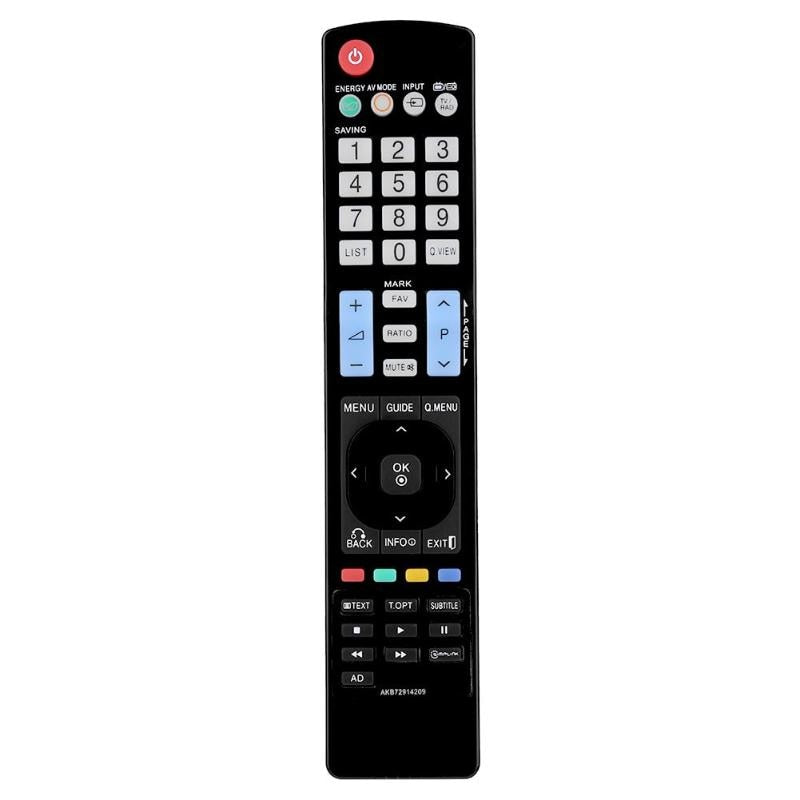 1Pcs Plastic Replacement TV Remote Controller for LG 42LE4500 AKB72914209 AKB74115502 AKB69680403 Smart Remote Control Promotion - ebowsos