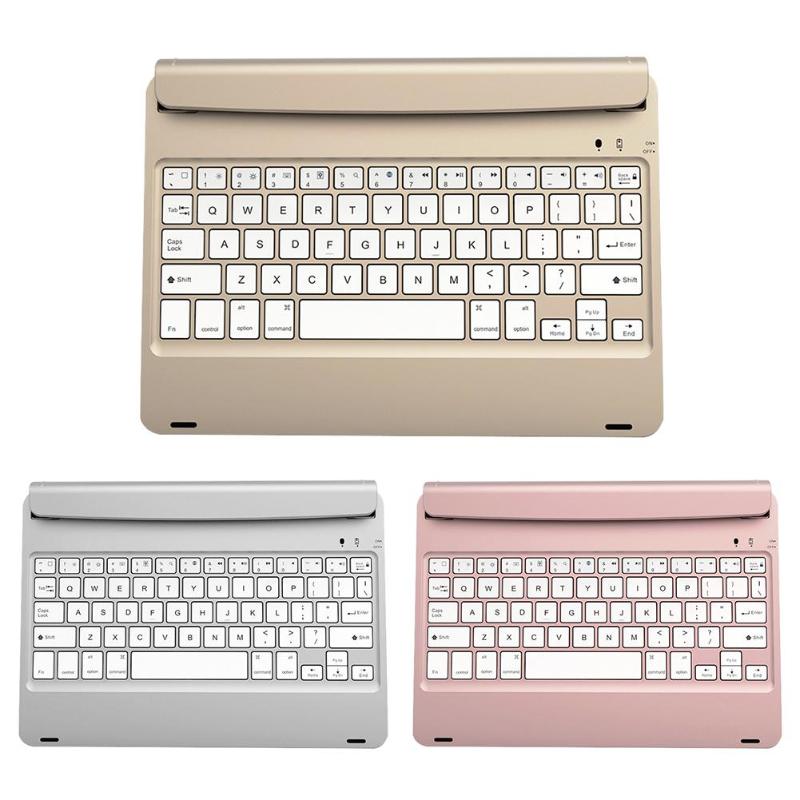 1Pcs Rotation Slotted Bluetooth Keyboard 78 Keys Smart Dormancy Wireless Keypad for iPad Pro9.7 Air2 Tablet Laptop High Quality - ebowsos