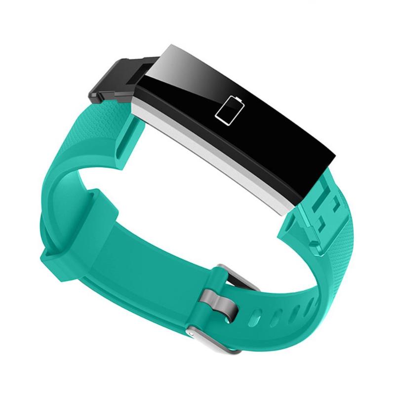1Pcs Silicone Watch Band Alarm Clock Activity Tracker Wristband Strap for ID115 ID115 U HR Smart Bracelet  Wrist Band Promotion - ebowsos
