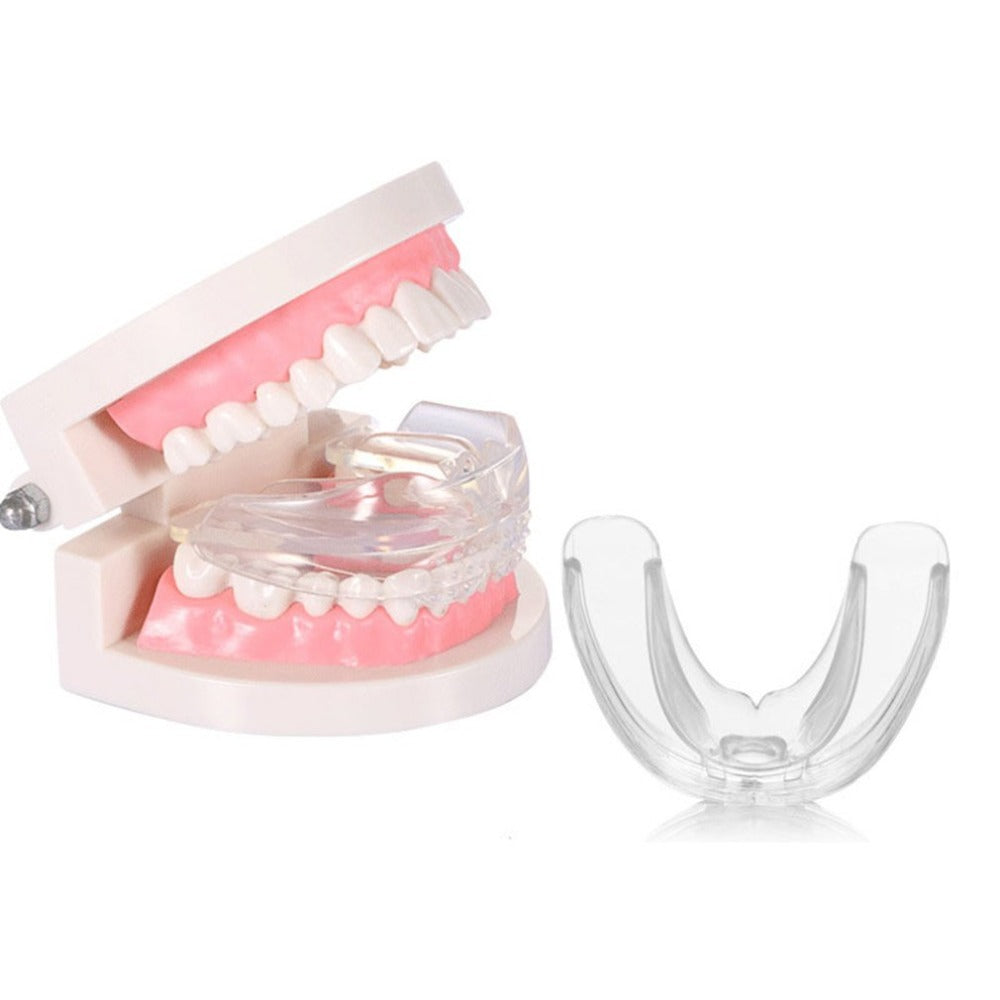1Pcs Soft Orthodontic Brace Buck Teeth Retainers Boxing Tooth Protector Dental Mouthpieces Orthodontic Appliance Trainer - ebowsos