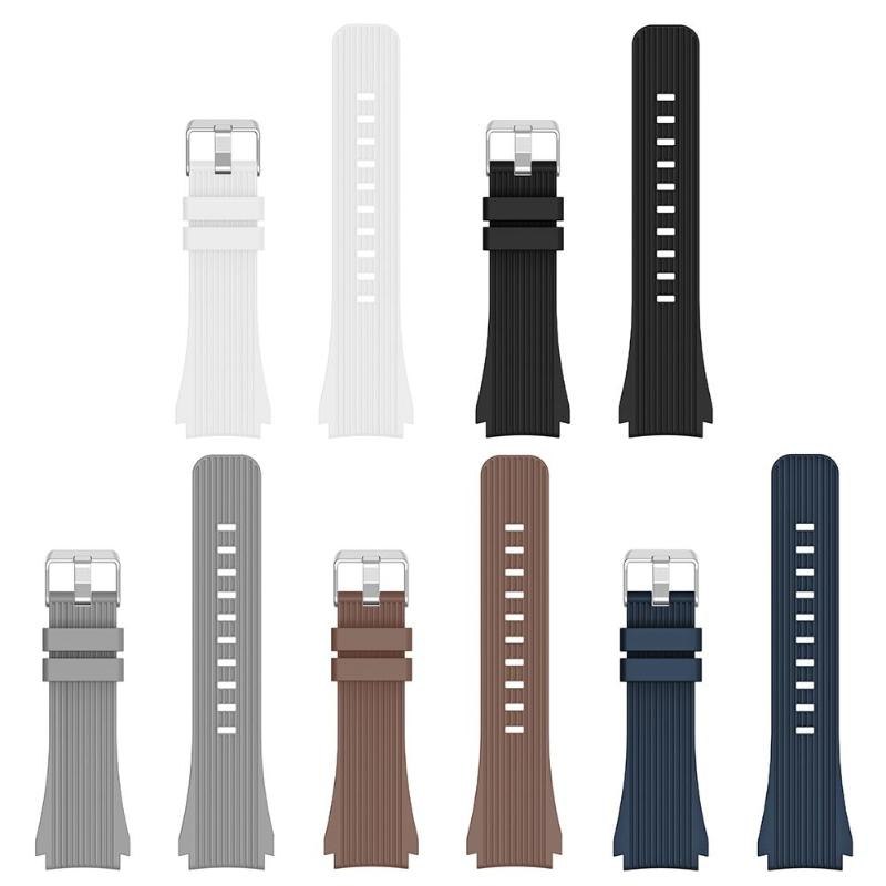 1Pcs Sports Soft Silicone 22mm Adjustable Watch Band Bracelet Wrist Strap Replacemnt for Samsung Galaxy Watch Bands High Quality - ebowsos