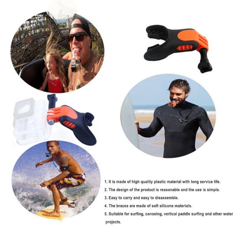 1Pcs Teeth Brace Holder Surfing Diving Underwater Float Silicone Mouth for GoPro Retainer Case Holder Medical Denture Brace Case - ebowsos
