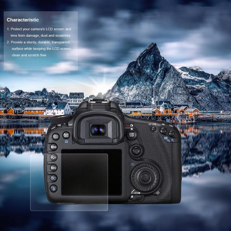 1Pcs Tempered Glass Protector for Canon EOS 80D LCD Screen Protective Film Protection High Quality Tempered Glass Protector New - ebowsos