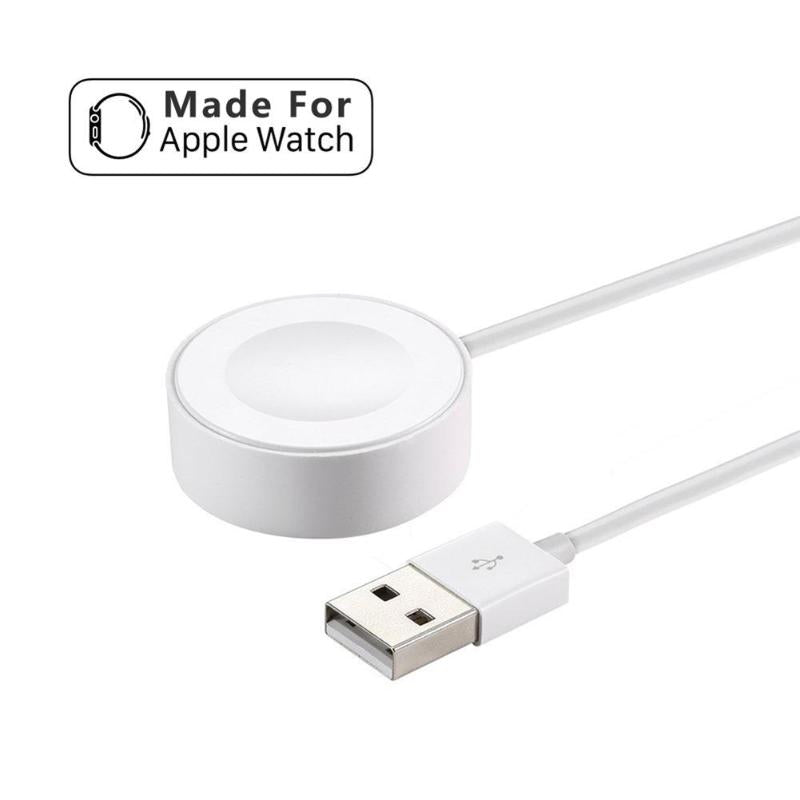 1Pcs Wireless Magnetic Smartwatch Charger Force DC5V/1A USB Fast Charging Data Cable Line Wire for Apple iWatch 2/3 Smart Watch - ebowsos