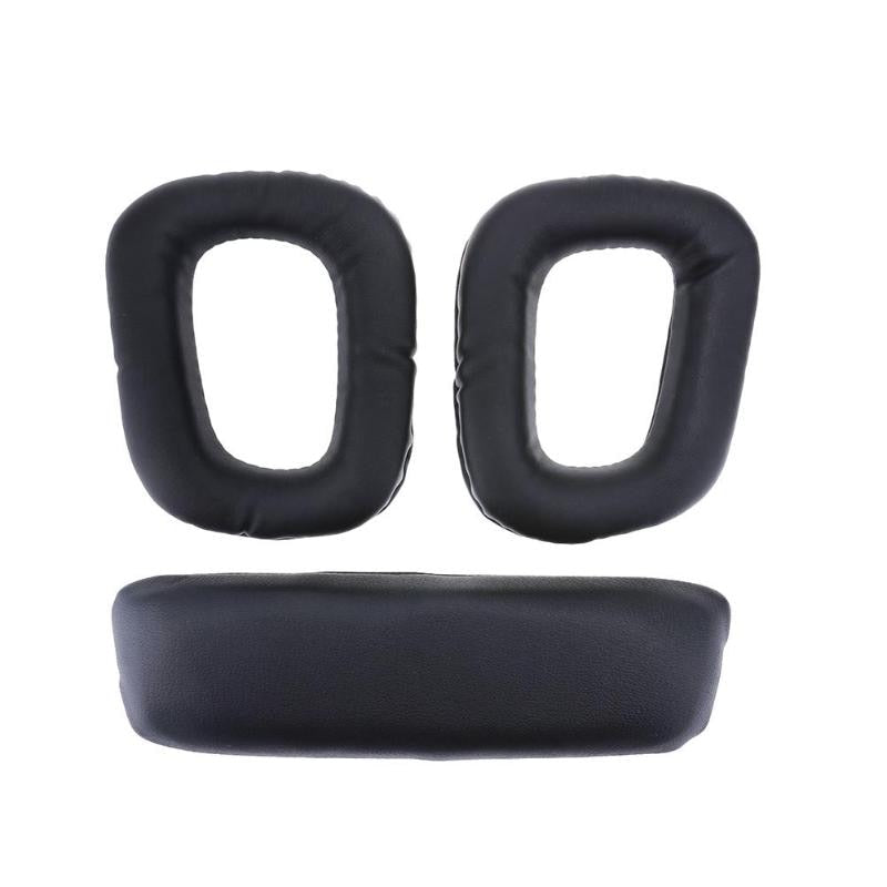 1pair Soft Replacement Ear Pads for Logitech G35 G930 G430 F450 Headphones Cushions - ebowsos