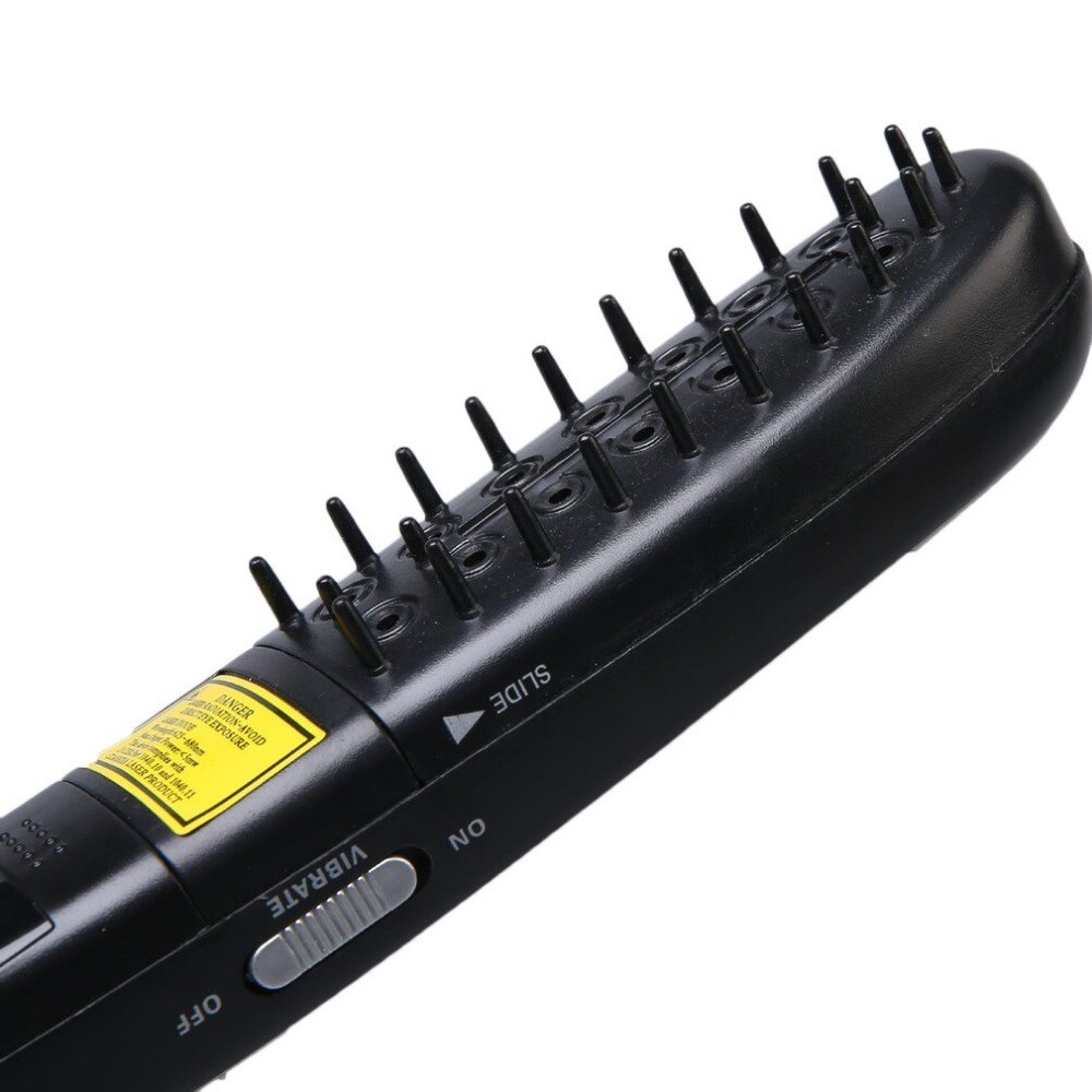 1pc Electric Laser Hair Growth Comb Hair Brush Laser Hair Loss Stop Regrow Therapy Ozone Infrared Massager Drop Shipping - ebowsos
