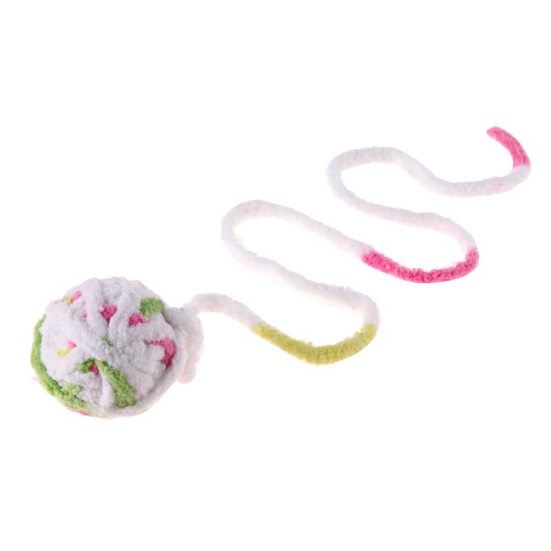 1pc Pets Rope Ball Cat Toy Interactive Cat Toys Play Chewing Teeth Clean Rattle Scratch Catch Pet Kitten Cat Exrecise Toy Balls - ebowsos
