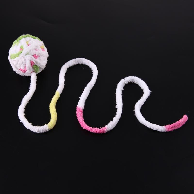 1pc Pets Rope Ball Cat Toy Interactive Cat Toys Play Chewing Teeth Clean Rattle Scratch Catch Pet Kitten Cat Exrecise Toy Balls - ebowsos