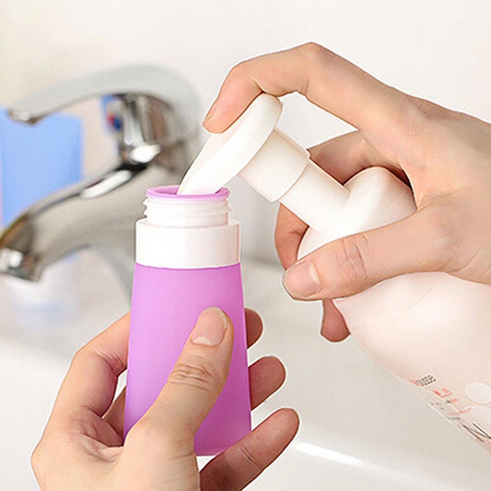 1pc Portable Travel Empty Bottle Cream Lotion Cosmetic Tubes Perfume Container Pink Hot Selling - ebowsos