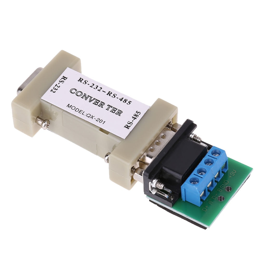 1pc Serial RS232 to RS485 CPassive Port Data Communication Converter Adapter - ebowsos