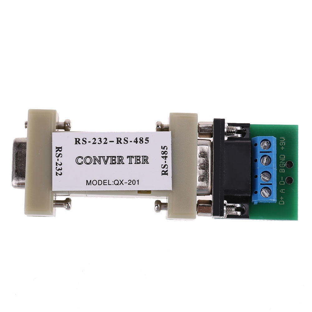 1pc Serial RS232 to RS485 CPassive Port Data Communication Converter Adapter - ebowsos