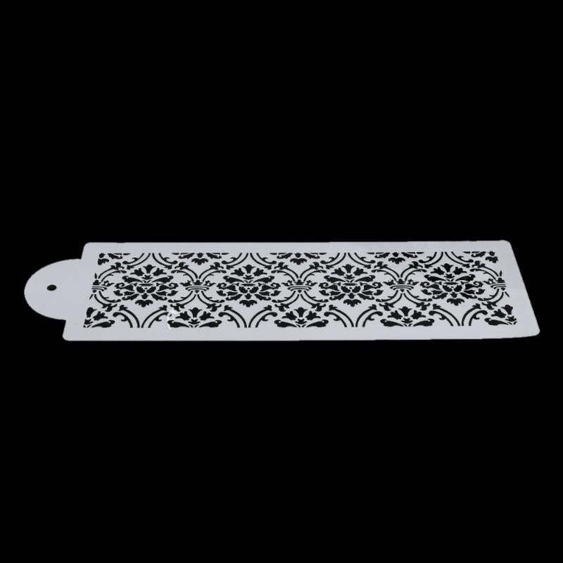 1pc Template Mold Baking Tool Lace Cake Cupcake Cookie Stencil Decor Cake Stencil Mold Tools Eco-friendly Safe Green Dropship - ebowsos