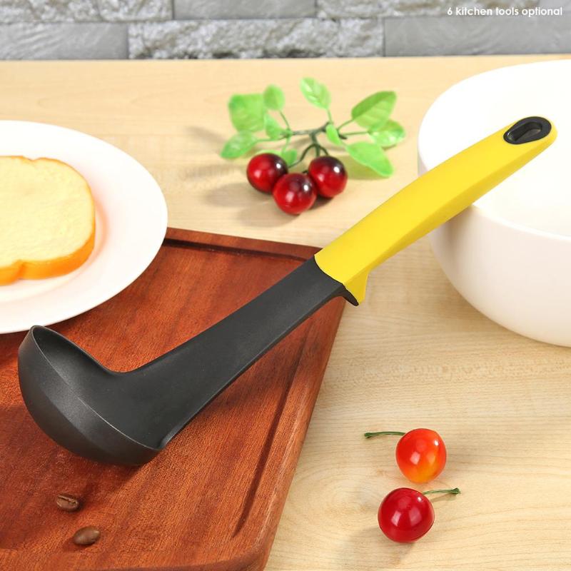 1pcs Special for Non-stick Pans Soup Spoon Colorful Pot Shovel Kitchen Cooking Tools Easy to Accept Clean Cooking Tools - ebowsos