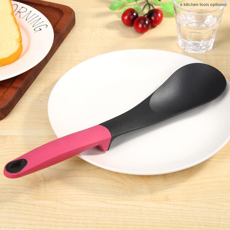 1pcs Special for Non-stick Pans Soup Spoon Colorful Pot Shovel Kitchen Cooking Tools Easy to Accept Clean Cooking Tools - ebowsos