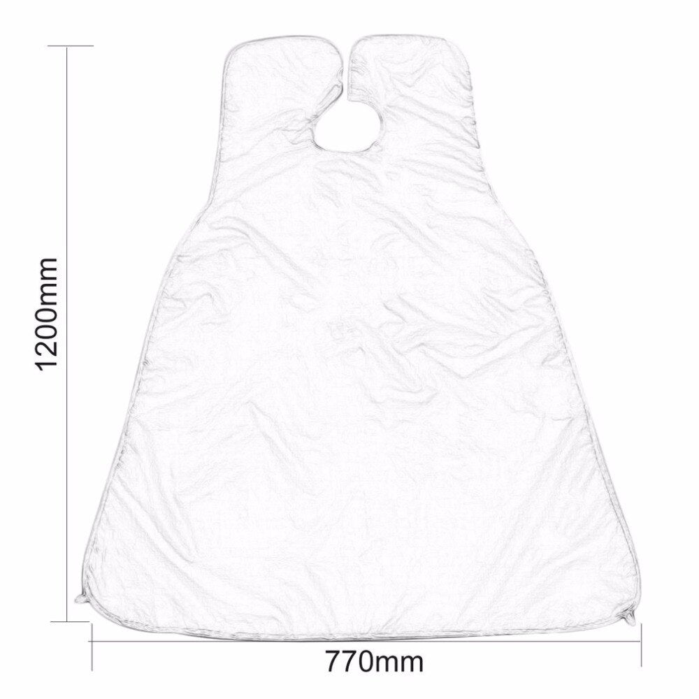 1pcs Waterproof Beard Shave Apron Solid Men Household Bathroom Compact Size Beard Trimming Apron Hair Shave Apron Styling Tools - ebowsos
