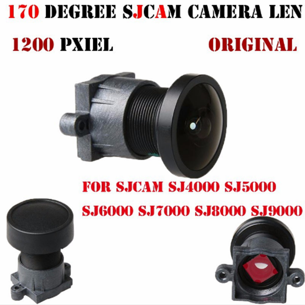 2.1mm 170 Degrees Wide Angle Camera Lens 12 Million Pixels For SJCAM SJ4000/SJ5000/SJ6000/SJ7000/SJ8000/SJ9000 High Quality - ebowsos