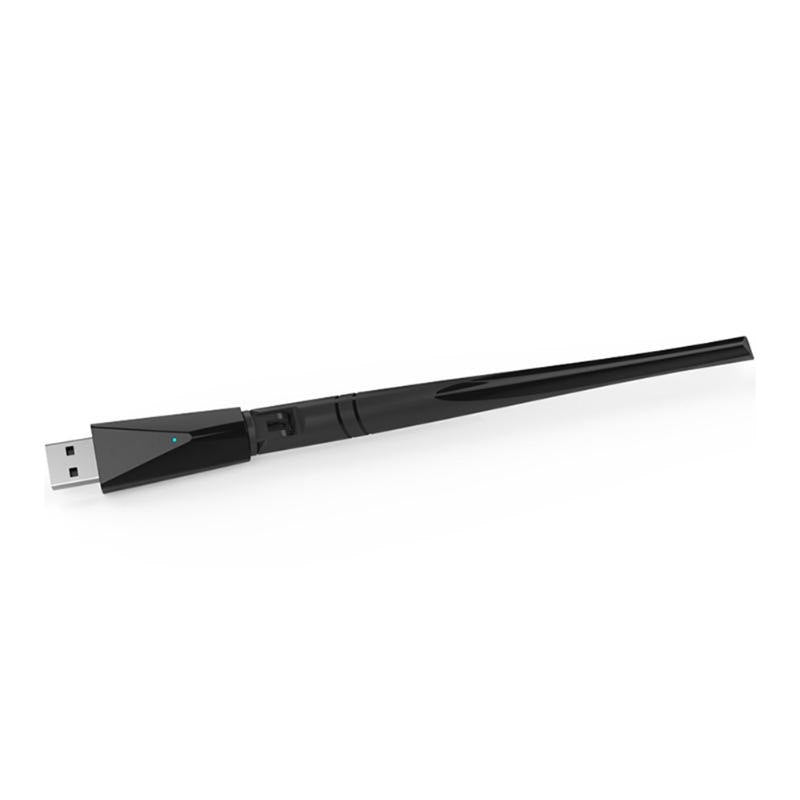 2.4G 150Mbps USB Wireless Network Card WiFi Adapter w/ 5dB Antenna Mini WiFi USB Adapter for Laptop - ebowsos