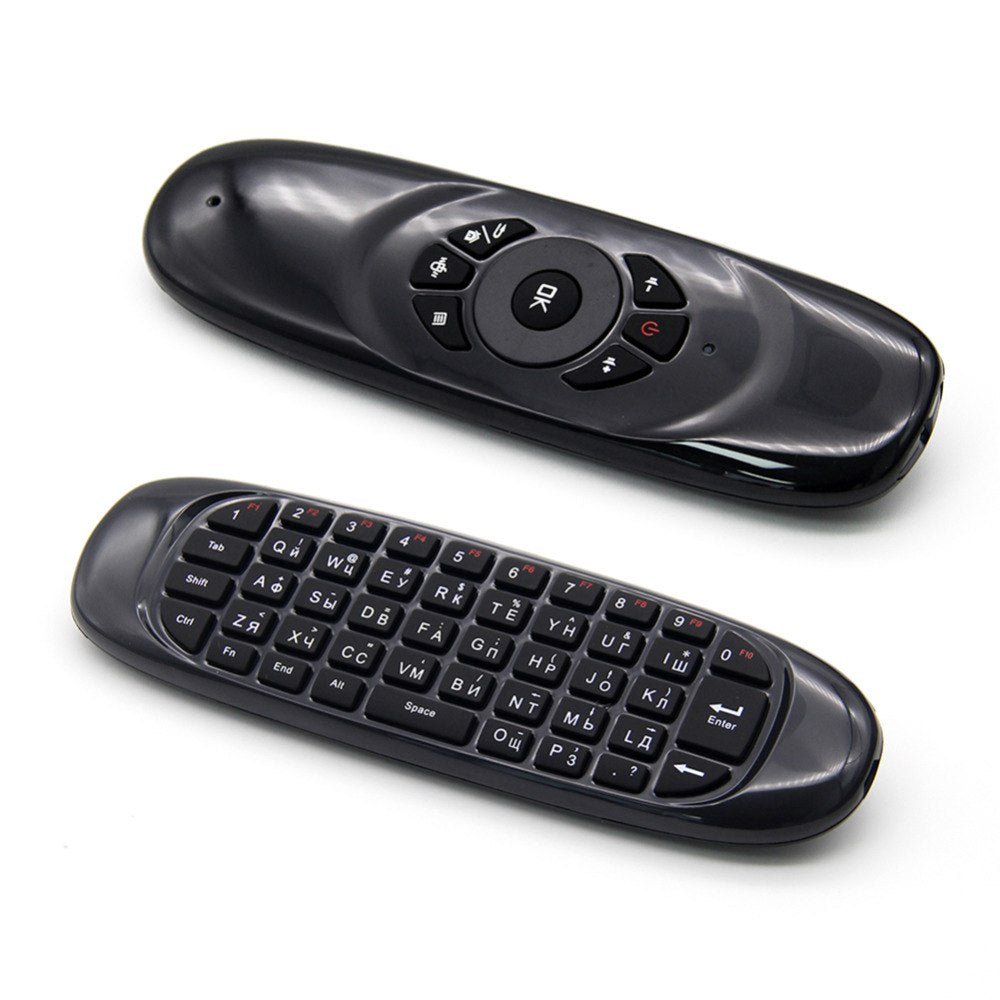2.4GHz G64 Fly Air Mouse Russian Wireless Keyboard Remote Controller for Gaming Smart TV BOX PC  Android Remote Control Hot Sale - ebowsos