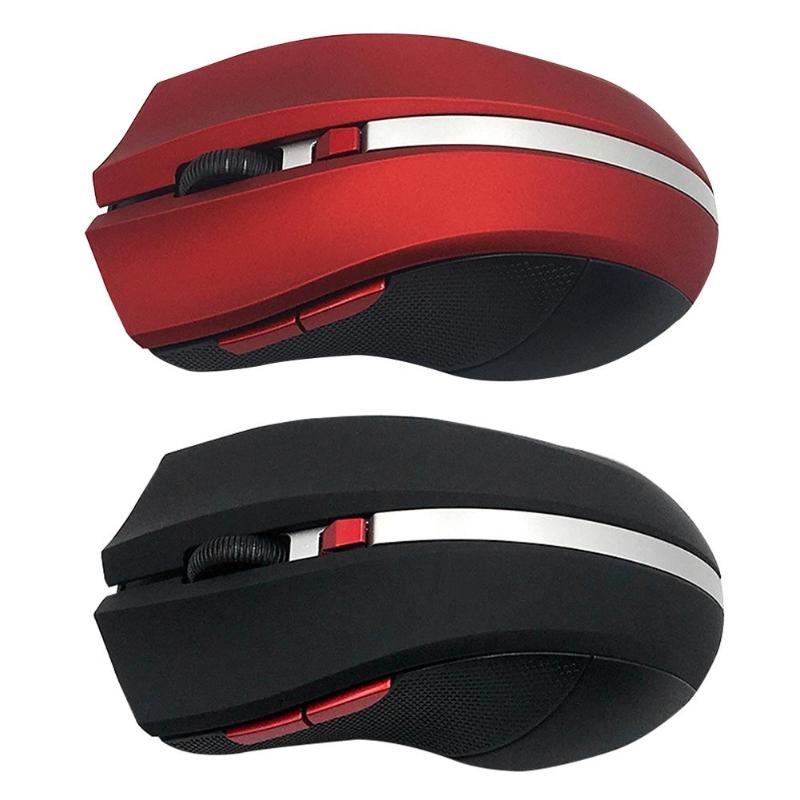 2.4GHz Wireless Dual Mode Bluetooth 4.0+3.0 Gaming Mouse 2400DPI 6 Keys Optical Mice for PC Laptop Desktop Drop SHipping Mouse - ebowsos