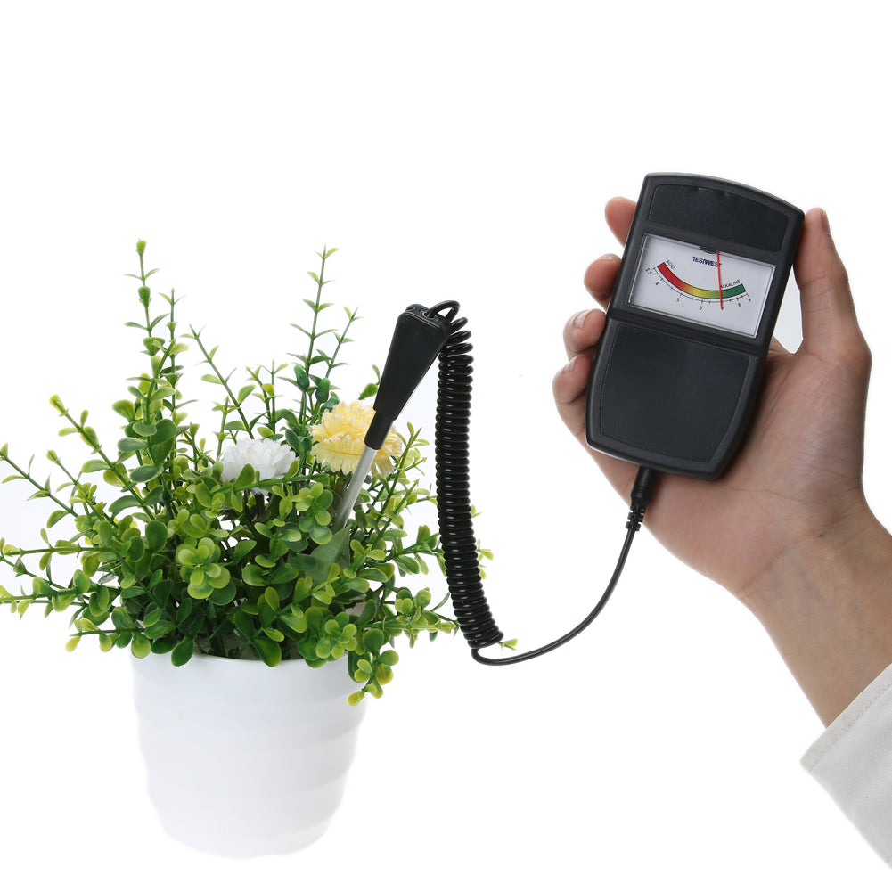 2.5-10.0pH Soil pH Level Meter Tester for Plants Crops Flowers Vegetable Acidity Moisture PH Measurement Garden Tools - ebowsos