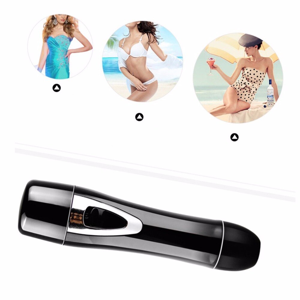 2 in 1 Mini Facial Nose Hair Removal Razor Female Women USB Rechargeable Painless Armpit Bikini Shaving Shaver Hair Remover - ebowsos