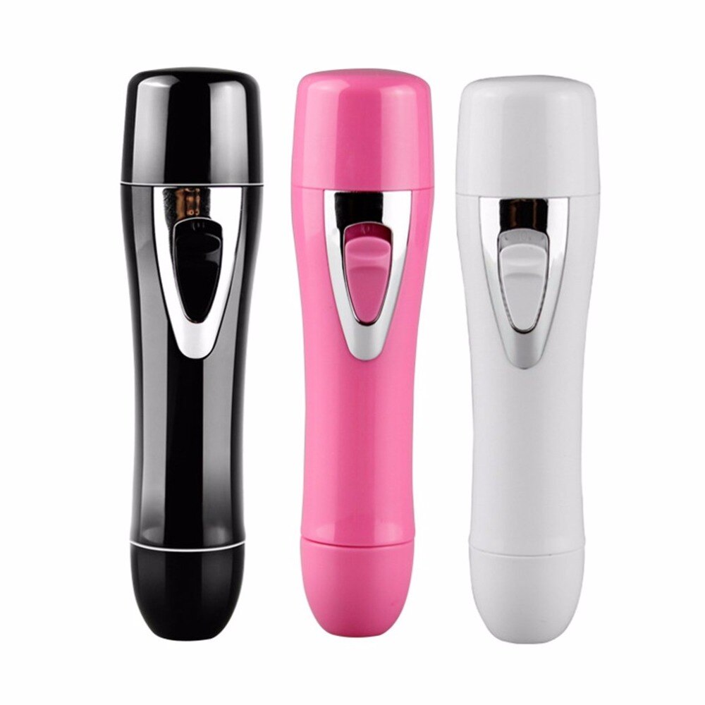 2 in 1 Mini Facial Nose Hair Removal Razor Female Women USB Rechargeable Painless Armpit Bikini Shaving Shaver Hair Remover - ebowsos