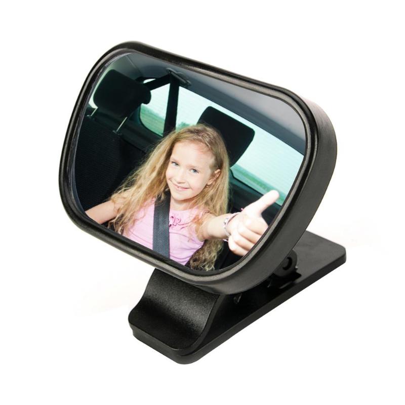 2 in 1 Mini Safety Car Back Seat Baby View Mirror Adjustable Baby Rear Convex Mirror Car Baby Kids Monitor Drop Shipping Mirror - ebowsos