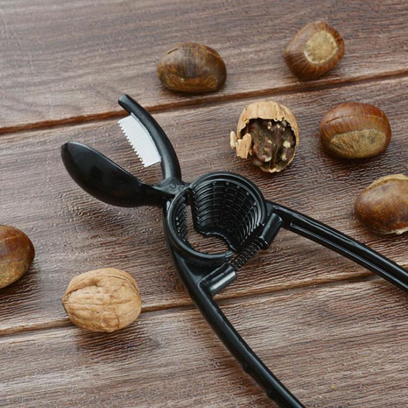 2 in 1 Multi-functional Quick Chestnut Clip Nut Cracker Sheller Walnut Pliers Metal Nut Opener Kitchen Tools walnuts for walnuts - ebowsos