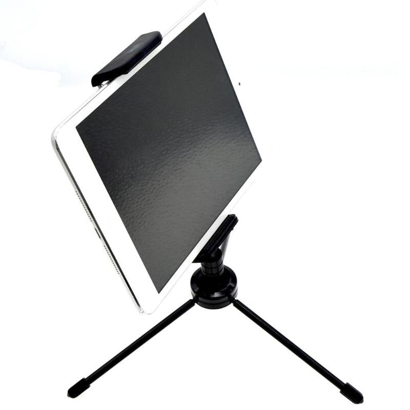 2 in 1 Phone Tablet Tripod with Mount Adapter Universal Tablet Phone Clamp Holder for iPad Air iPhone Samsung High Quality - ebowsos