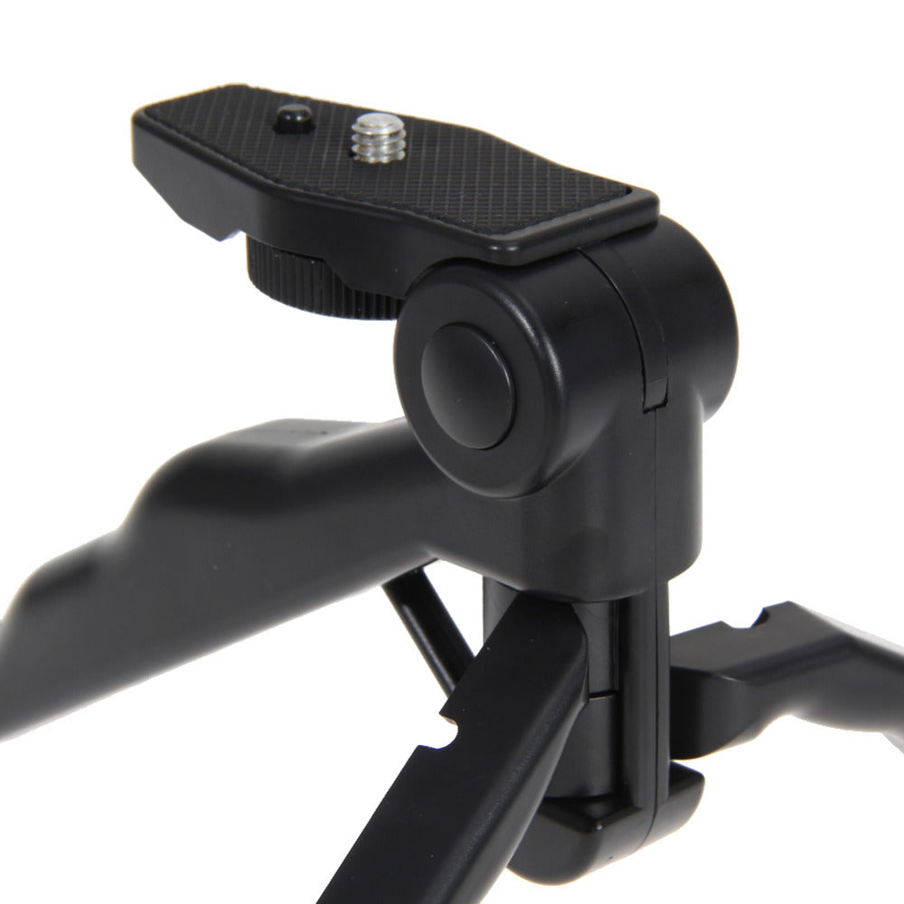 2 in1 Mini Portable Hand Grip Folding tripod Stand for for GoPro Hero DC DSLR SLR Camera and Smartphone - ebowsos