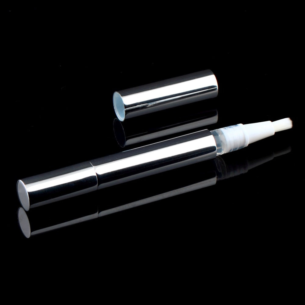 2 pcs/lot Creative Effective Transparent White Teeth High Strength Whitening Gel Pen Tooth Whitener Bleach PH Neutral - ebowsos