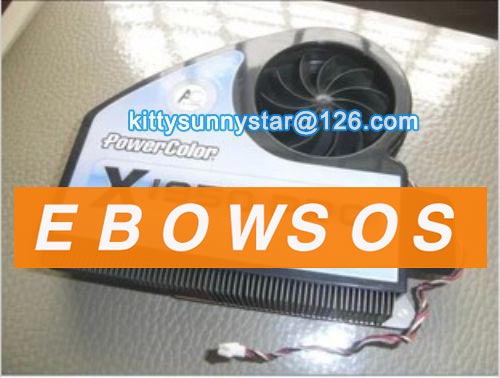 Powercolor X1950 Pro with copper heatpipe Video Card Fan,heatsink ...