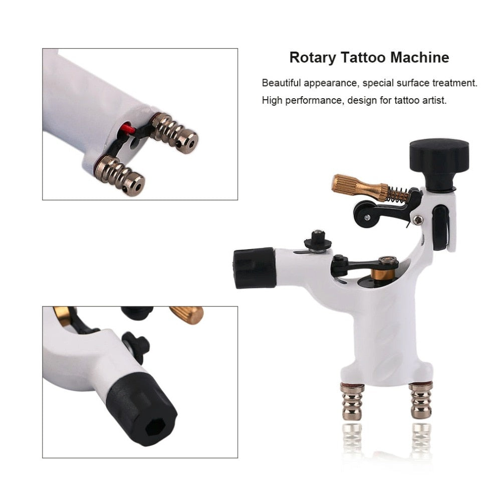 2017 High Quality Dragonfly Rotary Tattoo Machine For Shader And Liner Assorted Tatoo Motor Gun Kits Supply - ebowsos