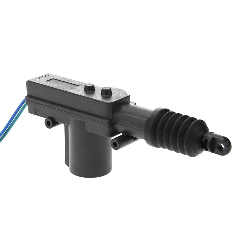 2017 Hot Sale Universal 2pcs 12V Door Power Central Lock Kit With 2 Wire Actuator For Car Auto Vehicles Central Locking System - ebowsos