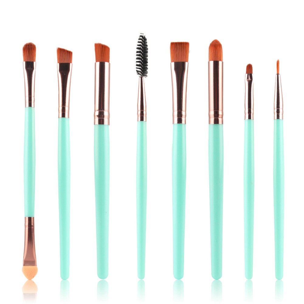 2017 New   Professional Makeup Brush 8pcs Makeup Brush Set For Eye Part Eyes Cosmetic Tools With Soft Bristles Drop Shipping - ebowsos
