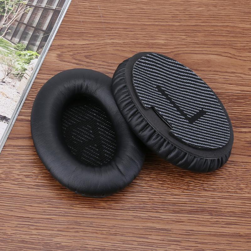 2017 New Replacement Ear Pads Black to Black Ear Cushion for Bose QuietComfort QC35 Headphones - ebowsos