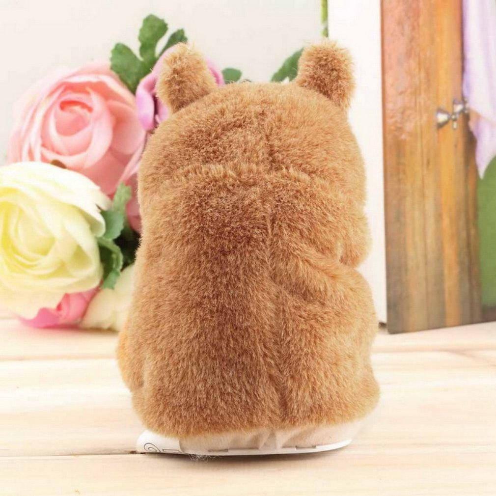 2019 New 15CM Talking Hamster Mouse Pet Plush Toy Cute Speak Sound Record Educational Toy For Kids Baby Gift New GN-ebowsos