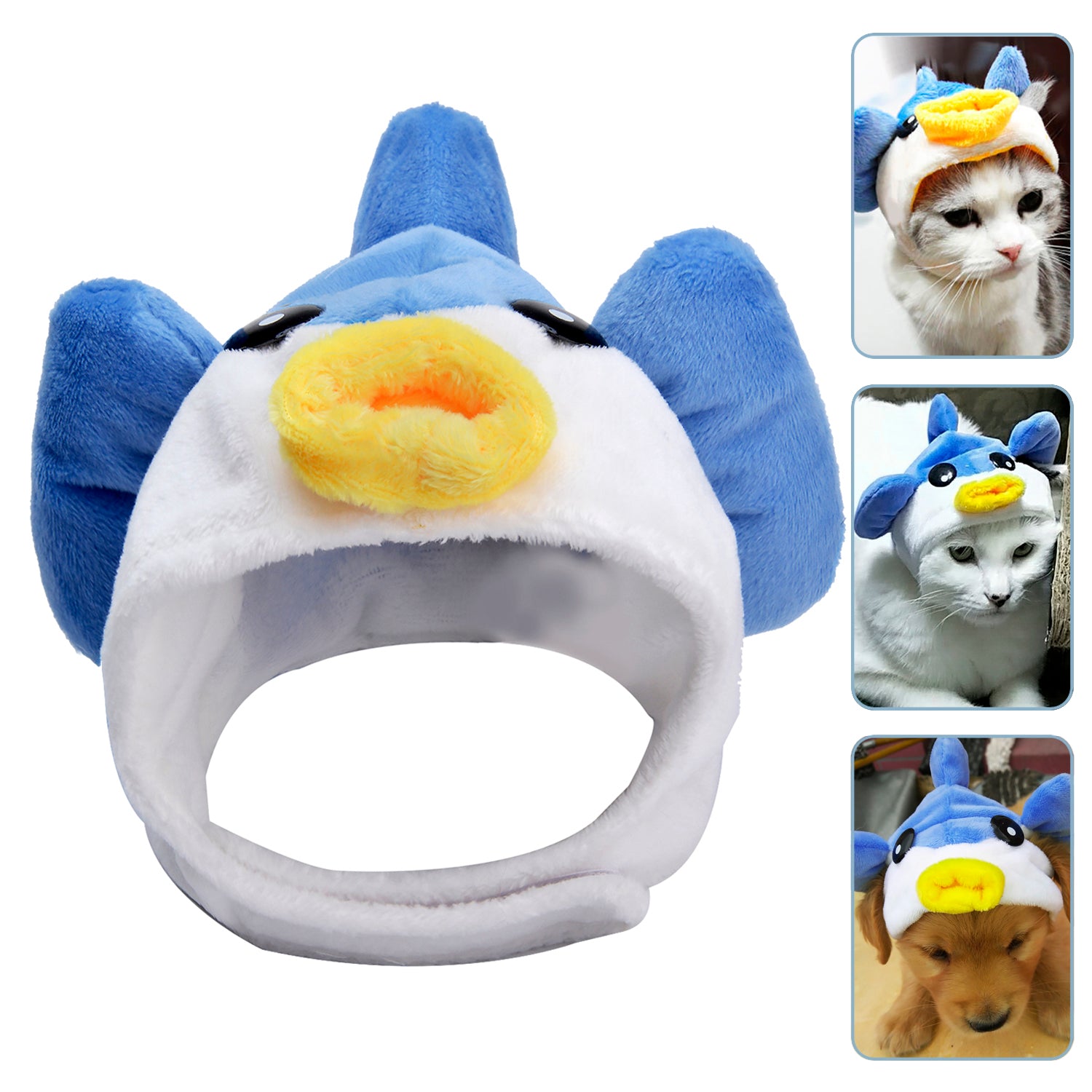 2019 New Cute Cartoon Pet Hat Breathable Lovely Animal Design Cat Costume Pet Headwear Supplies For Kittens-ebowsos
