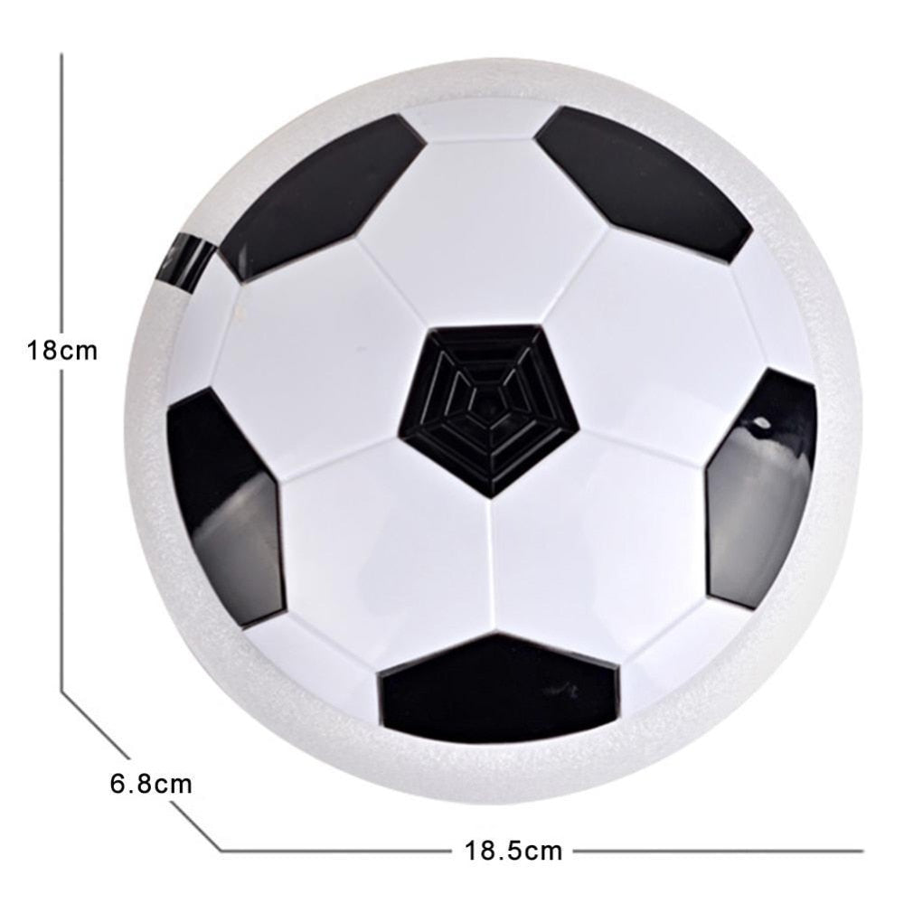 2020 18cm Colorful LED Light Flashing Soccer Ball Toys Air Power Soccer Disc Indoor Hovering Football Gliding Outdoor Kids Toy-ebowsos