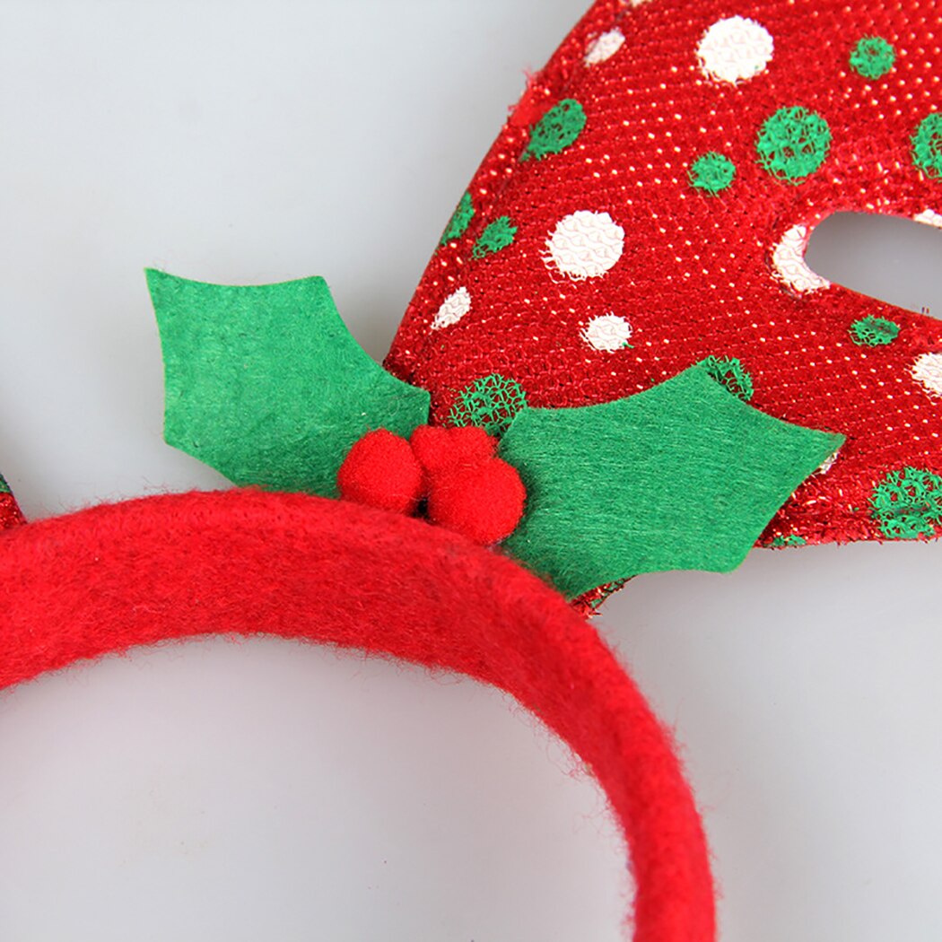 2020 New Pet Headband Lovely Dots Antler Hair Hoop Pet Deer Horn Hat Cat Cosplay Party Headwear Costume For Dog Cats Christmas-ebowsos