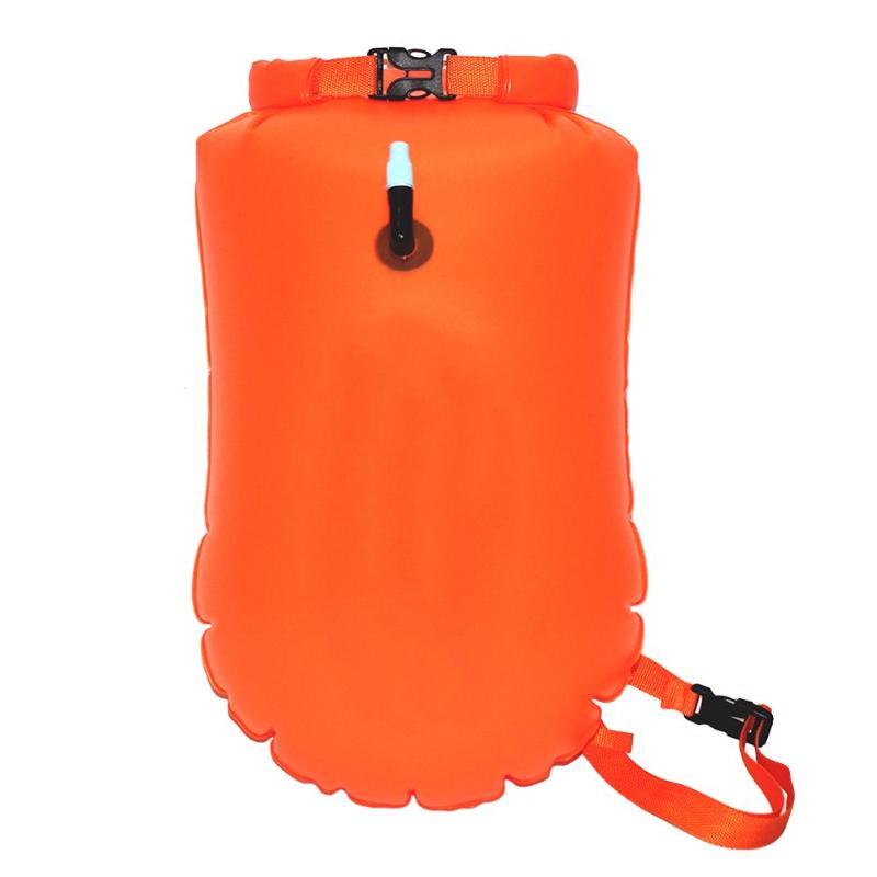 20L Inflatable Flotation Bag PVC Waterproof Dry Swimming Buoy Backpack Safety Float Air Bag Drifting Prevent Drowning Buoyancy-ebowsos