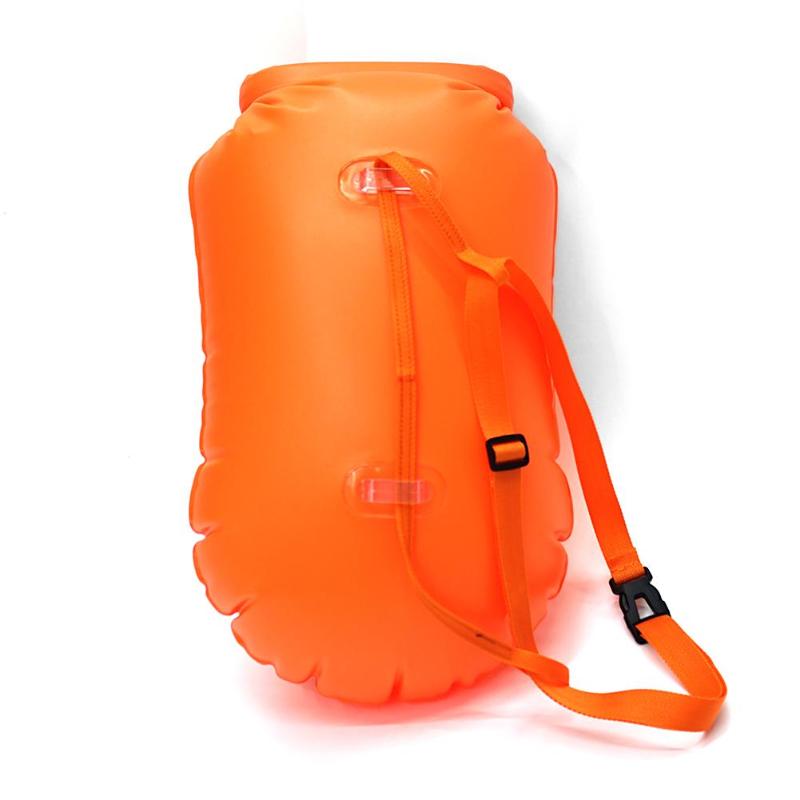 20L Inflatable Flotation Bag PVC Waterproof Dry Swimming Buoy Backpack Safety Float Air Bag Drifting Prevent Drowning Buoyancy-ebowsos