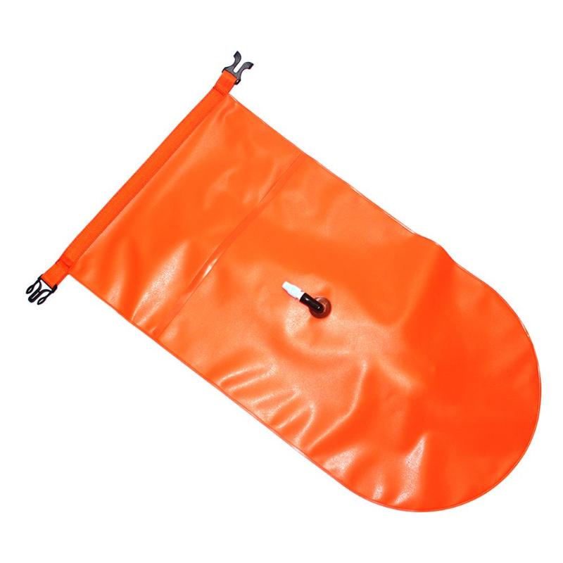 20L Inflatable Flotation Bag PVC Waterproof Dry Swimming Buoy Backpack Safety Float Air Bag Drifting Prevent Drowning Buoyancy-ebowsos