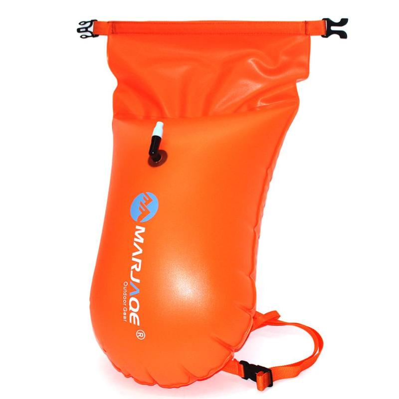 20L Inflatable Flotation Bag PVC Waterproof Dry Swimming Buoy Backpack Safety Float Air Bag Drifting Prevent Drowning Buoyancy-ebowsos