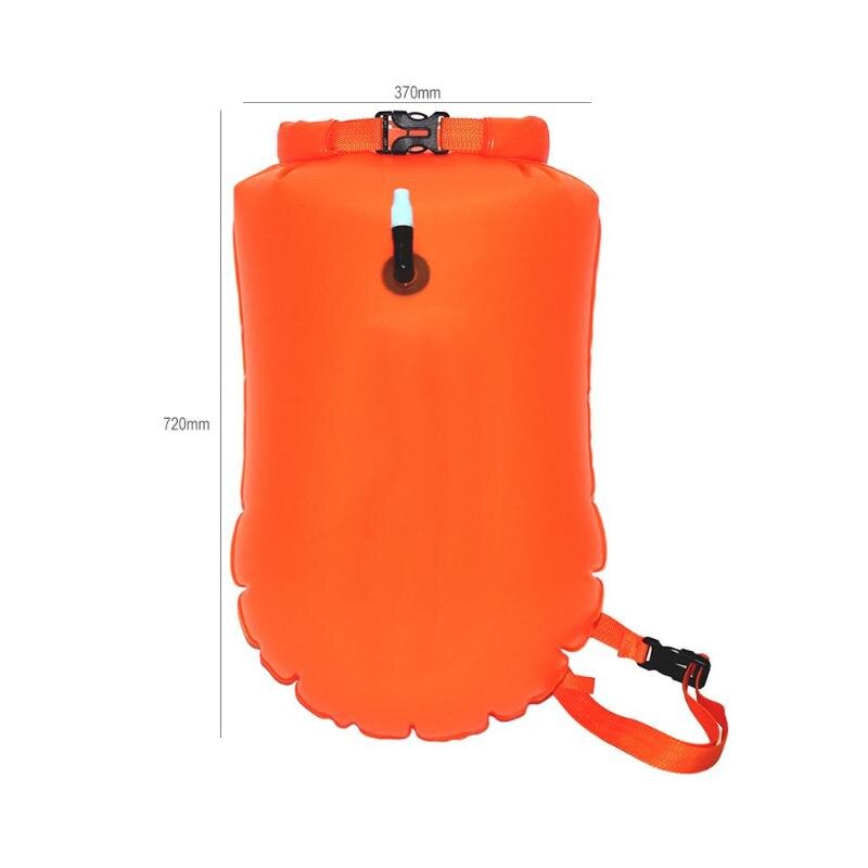 20L Inflatable Flotation Bag PVC Waterproof Dry Swimming Buoy Backpack Safety Float Air Bag Drifting Prevent Drowning Buoyancy-ebowsos
