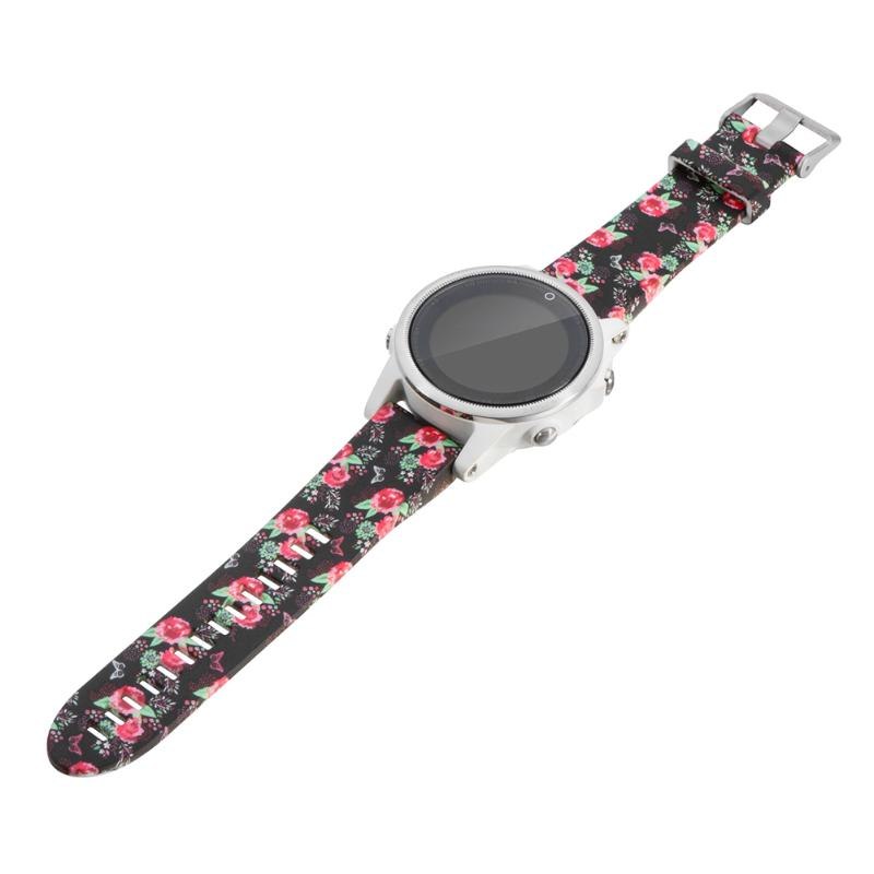 20mm Watchband Soft Silicone Quick Release Strap Replacement Watch Band Watch Straps Accessories For Garmin Fenix5s - ebowsos