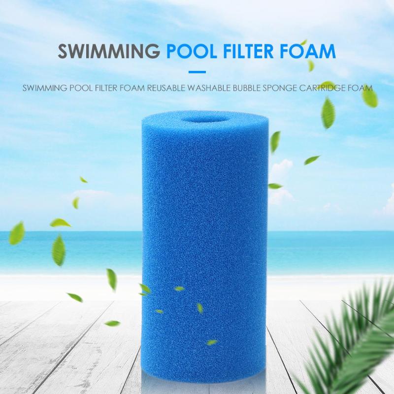 20x10cm Swimming Pool Accessories Filter Foam Reusable Washable Sponge Foam Multiple Washing and Repeated Service Life - ebowsos